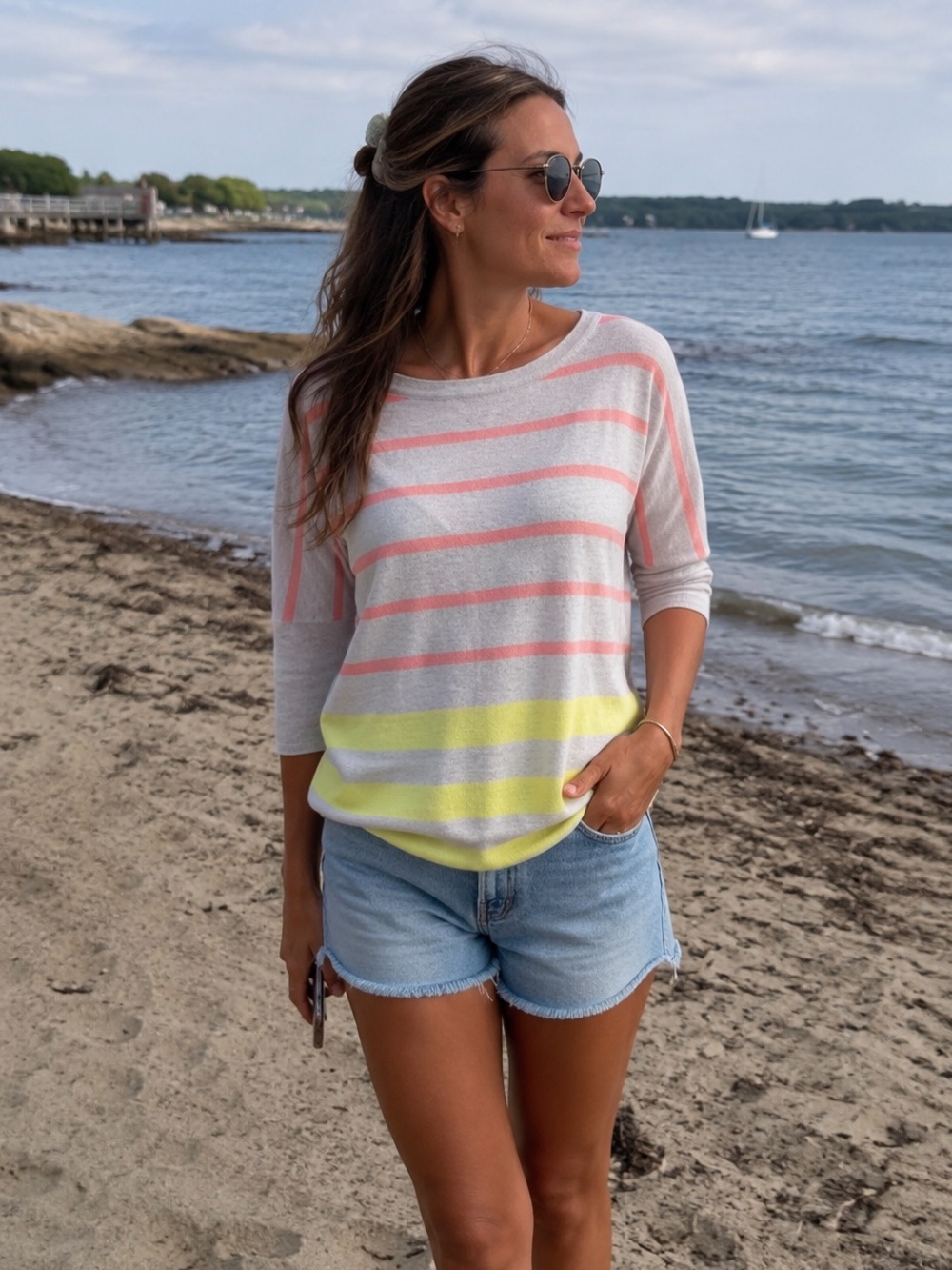 Gap Lightweight Striped Sweater